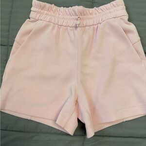 Lululemon Athletica Softstreme High Rise Light Pink Short 4”